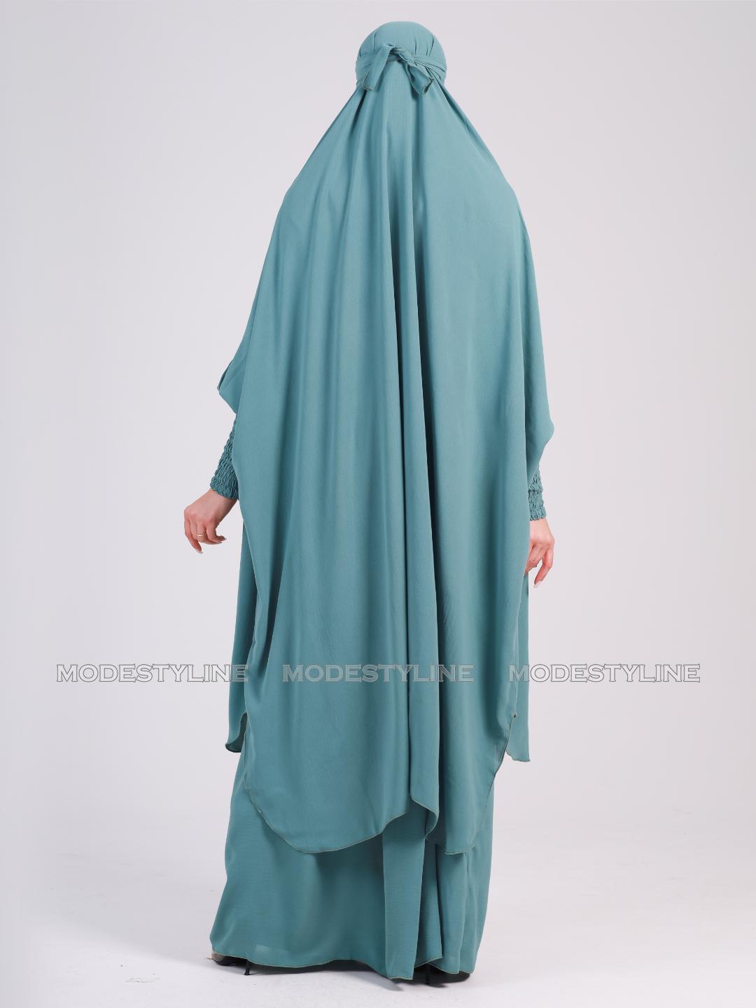 3pc Jilbab set - Skirt, khimar and Niqab set