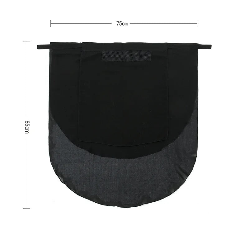 Sublime Veil Three layers Saudi Niqab With Nose String