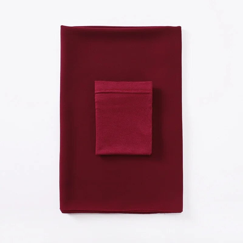 Dynamic Duo Chiffon Hijab With Matching Underscarf