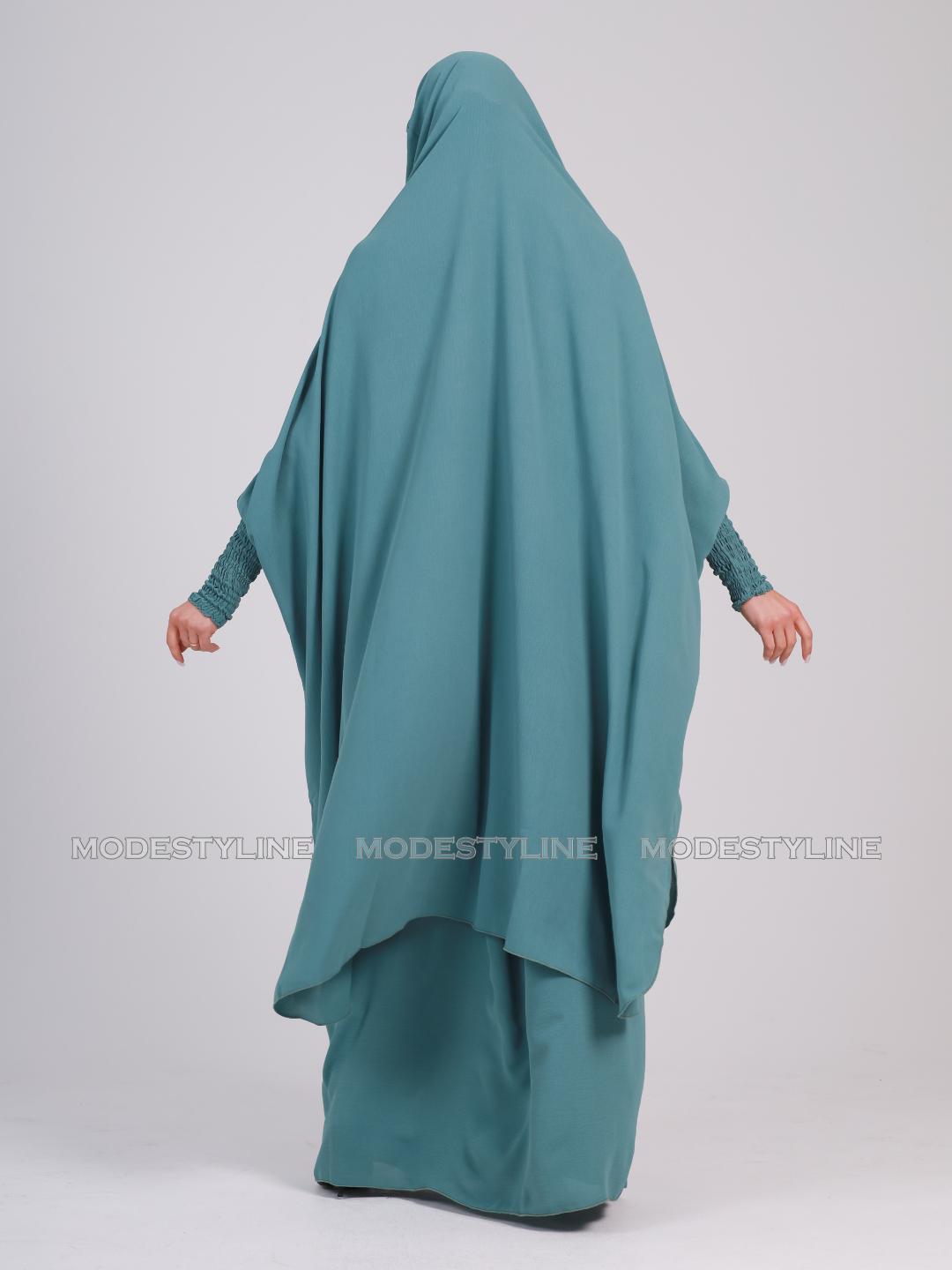 3pc Jilbab set - Skirt, khimar and Niqab set