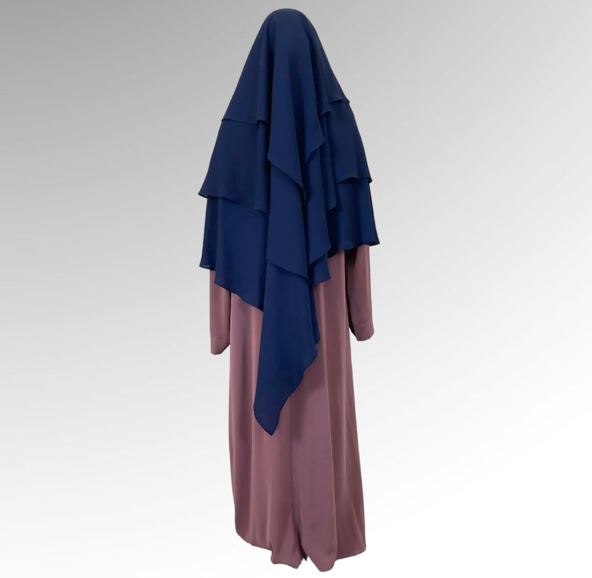 Butterfly Multi-layered Khimar Haniya