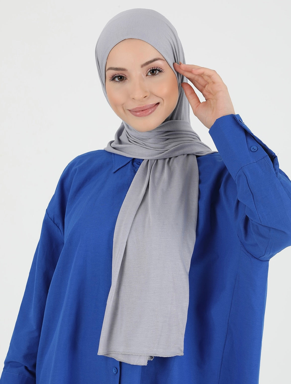 Premium Jersey Hijab- Amal - Long