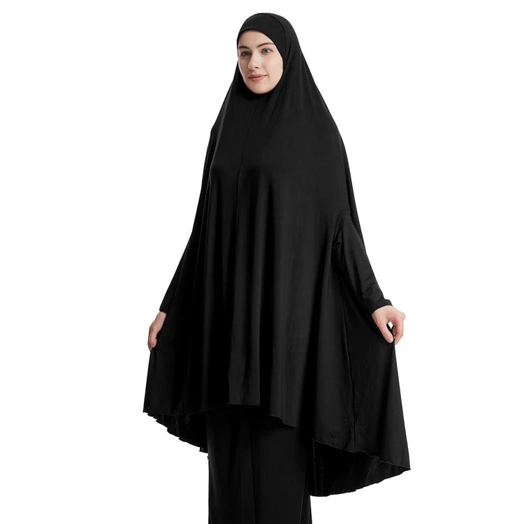 Divine Comfort Prayer Khimar Hijab with sleeves – ModestyLine