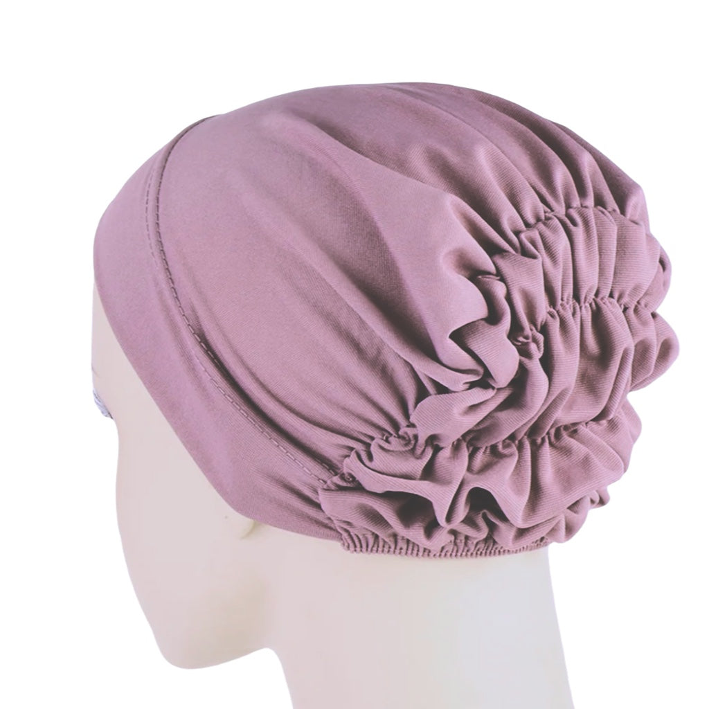 Ruched eleastic Hijab Underscarf