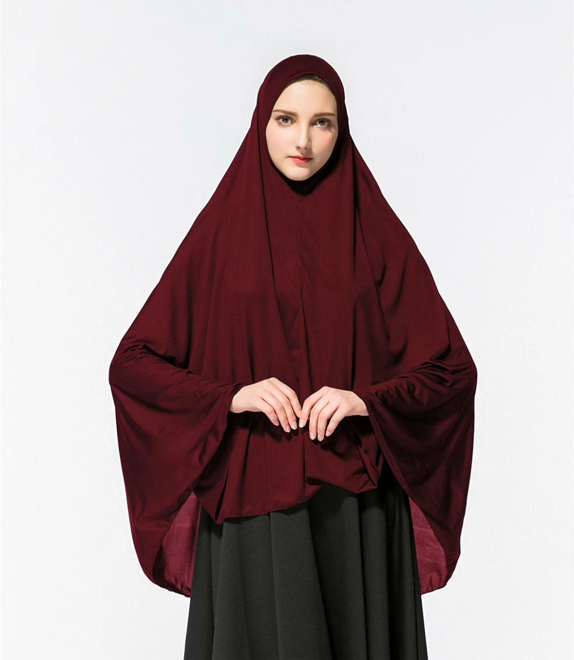 Divine Comfort Prayer Khimar Hijab with sleeves