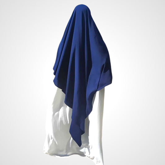 Cascading Modesty; Long Single Layer Khimar.