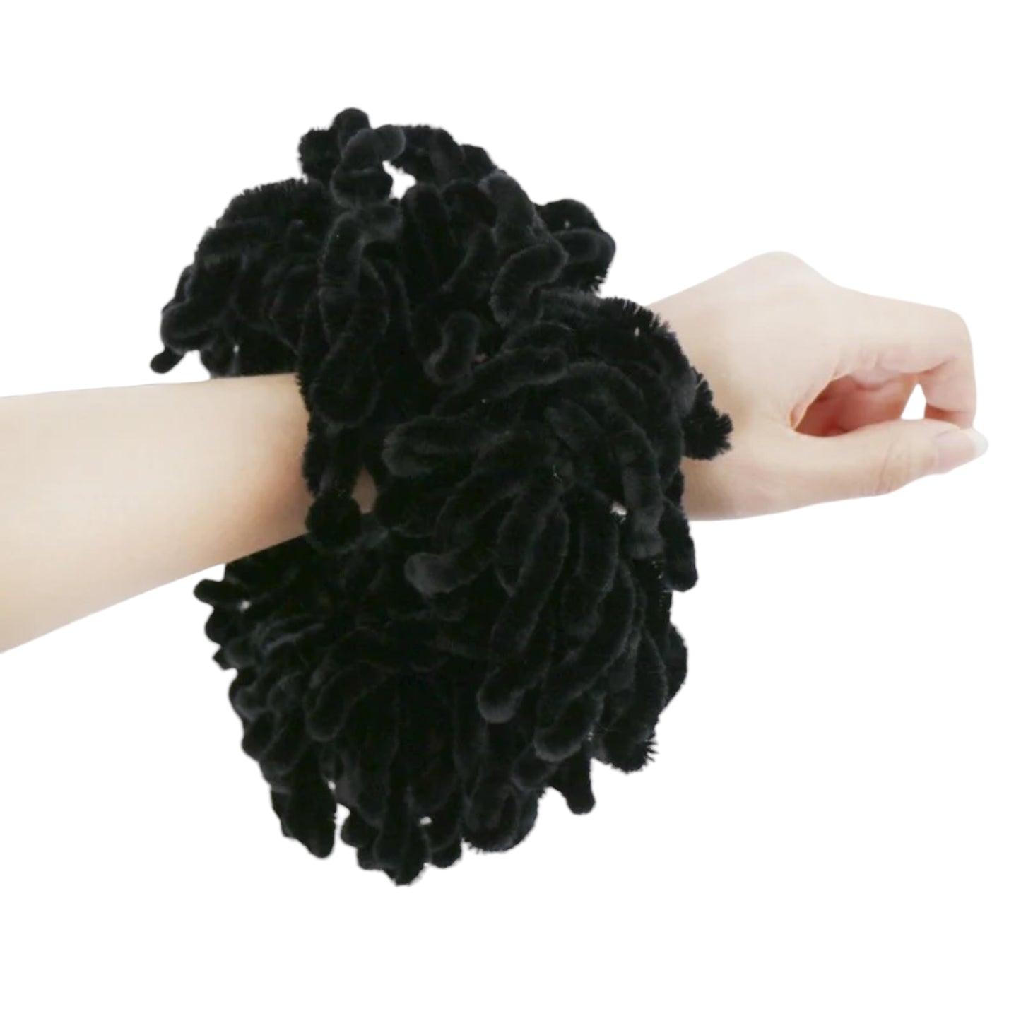 Hijab Volume Boost" Velvet Scrunchie