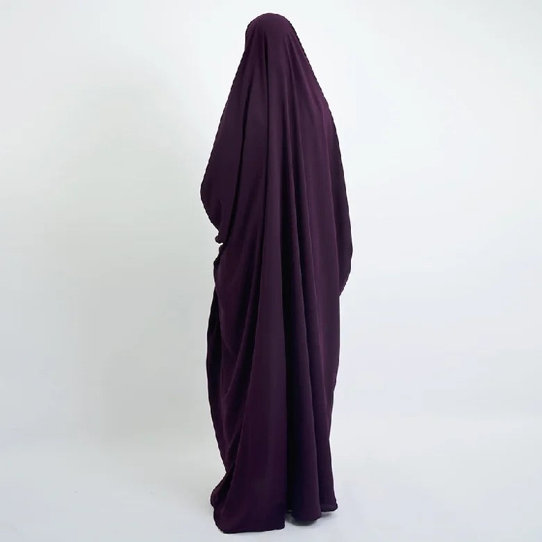 Ultimate Prayer dress: Overhead Khimar Abaya