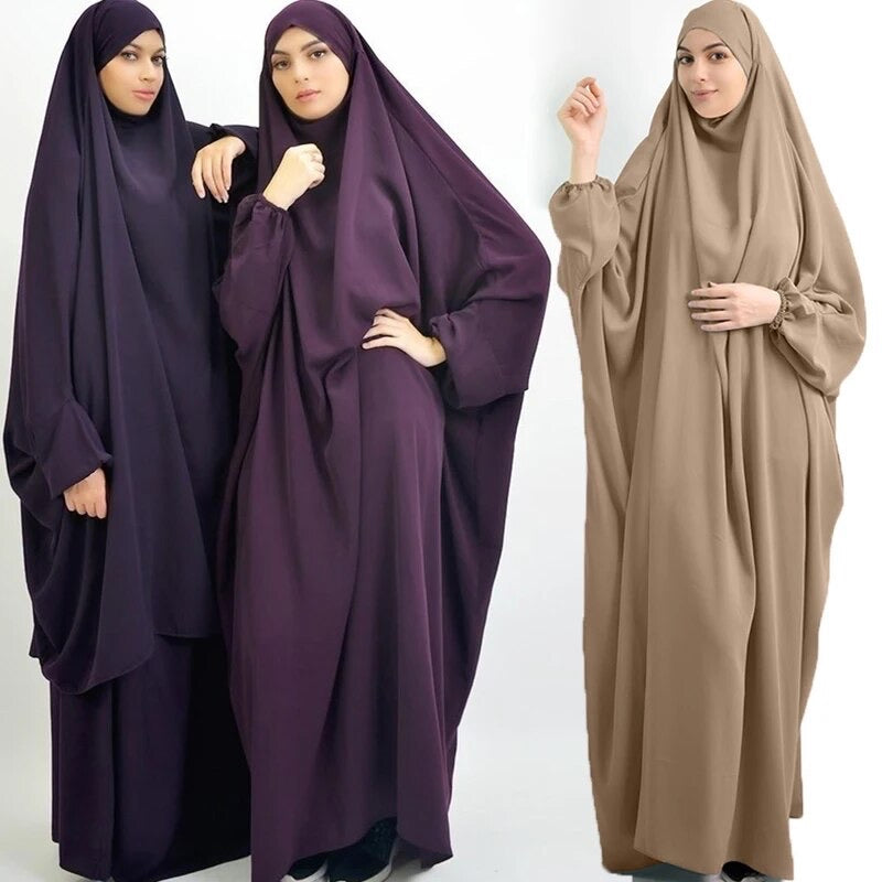 Ultimate Prayer dress: Overhead Khimar Abaya