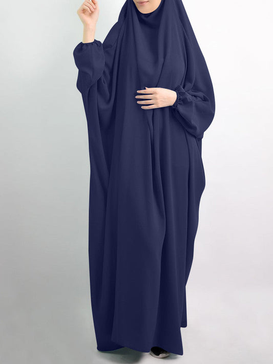 Ultimate Prayer dress: Overhead Khimar Abaya