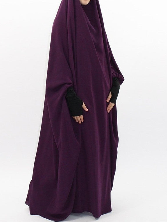 Ultimate Prayer dress: Overhead Khimar Abaya