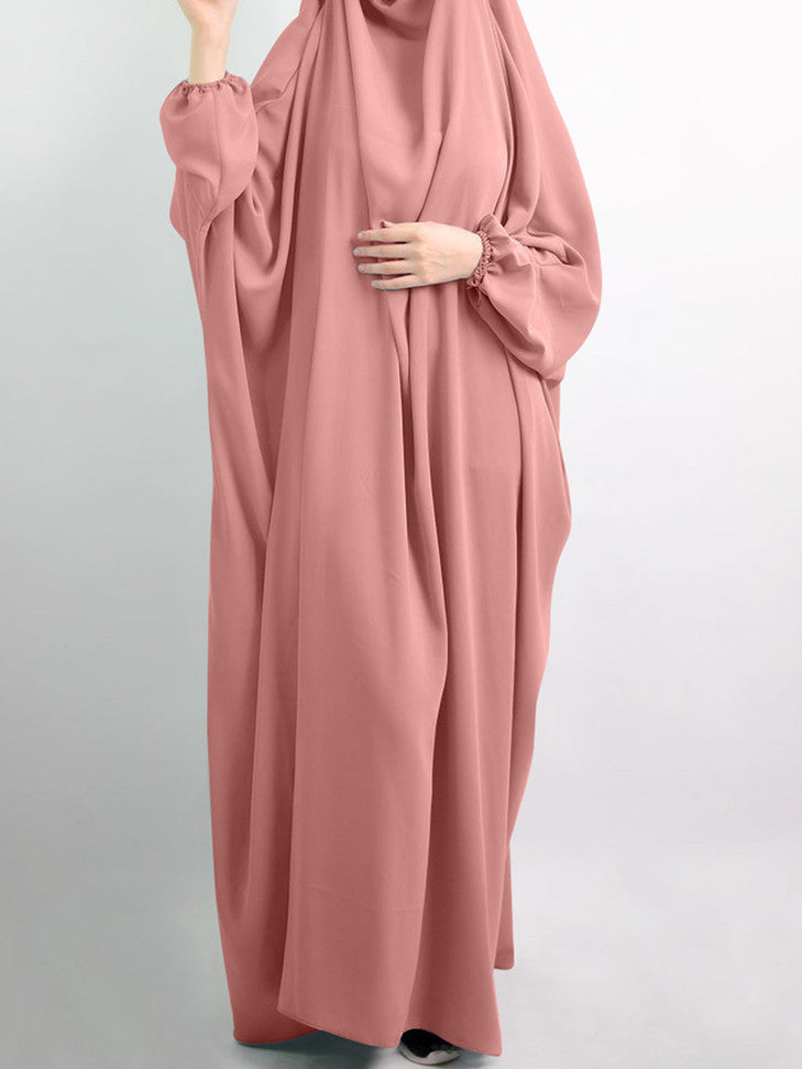 Ultimate Prayer dress: Overhead Khimar Abaya