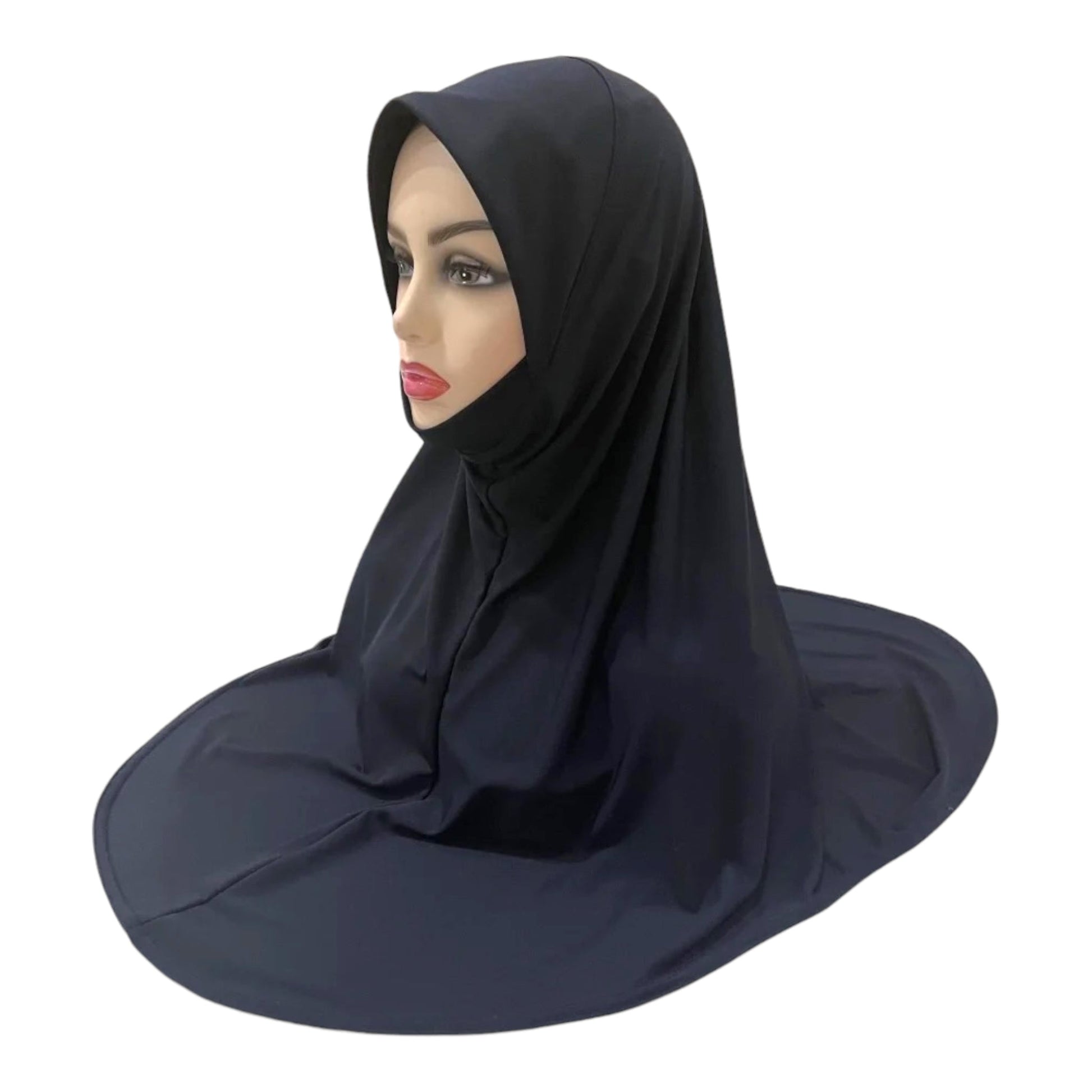 Al Amira -Effortless Elegance Instant Pinless Hijab - Black