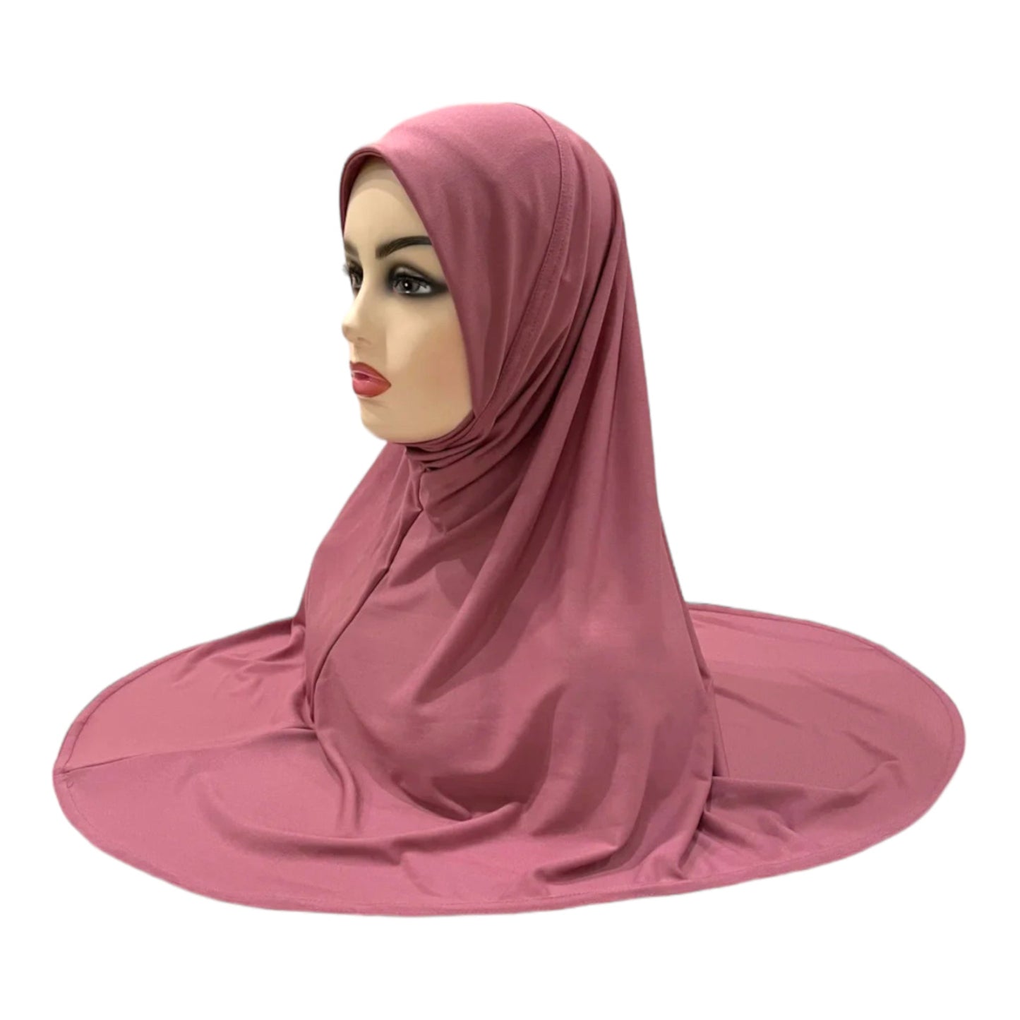 Al Amira -Effortless Elegance Instant Pinless Hijab - Dusty